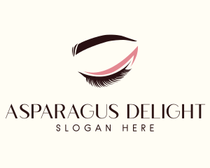 Eyelash Beauty Makeup logo design