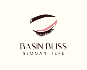 Eyelash Beauty Makeup logo design