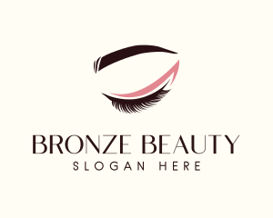 Eyelash Beauty Makeup logo design