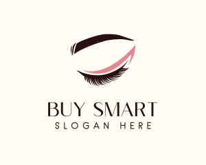 Eyelash Beauty Makeup logo design