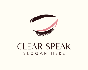 Eyelash Beauty Makeup logo design