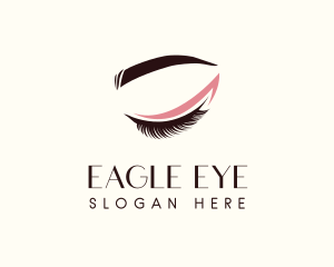 Eyelash Beauty Makeup logo design