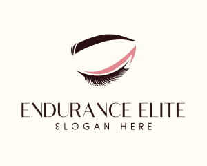 Eyelash Beauty Makeup logo design