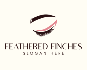 Eyelash Beauty Makeup logo design