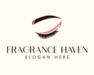 Eyelash Beauty Makeup logo design