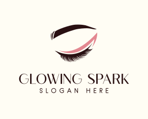 Eyelash Beauty Makeup logo design