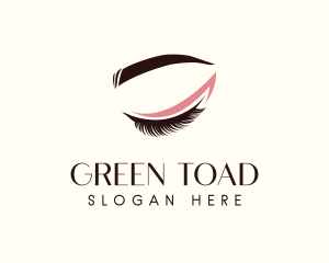 Eyelash Beauty Makeup logo design