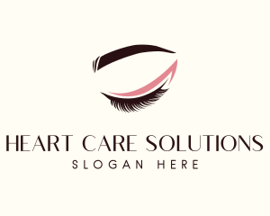 Eyelash Beauty Makeup logo design