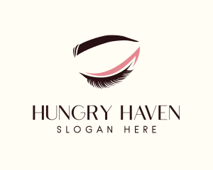 Eyelash Beauty Makeup logo design