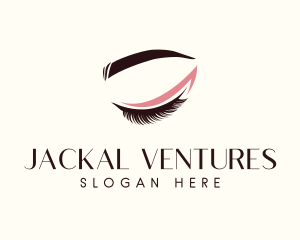 Eyelash Beauty Makeup logo design