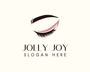 Eyelash Beauty Makeup logo design