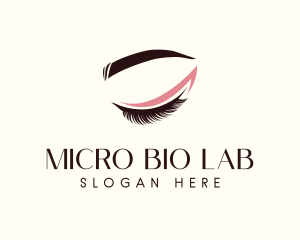 Eyelash Beauty Makeup logo design