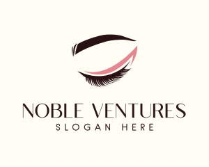 Eyelash Beauty Makeup logo design