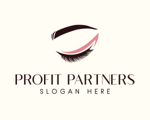 Eyelash Beauty Makeup logo design