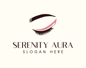 Eyelash Beauty Makeup logo design