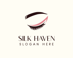 Eyelash Beauty Makeup logo design