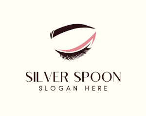 Eyelash Beauty Makeup logo design