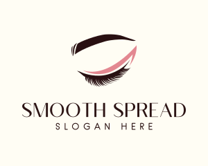 Eyelash Beauty Makeup logo design