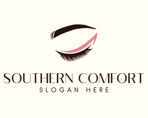 Eyelash Beauty Makeup logo design