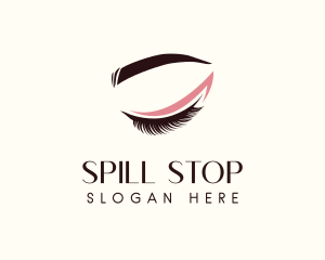 Eyelash Beauty Makeup logo design