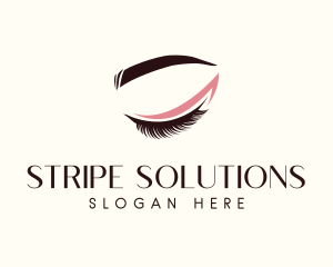 Eyelash Beauty Makeup logo design