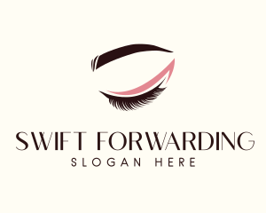 Eyelash Beauty Makeup logo design