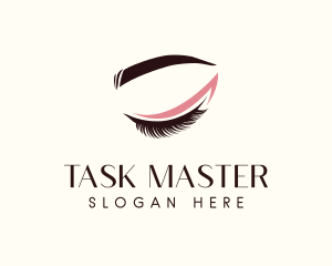 Eyelash Beauty Makeup logo design