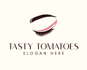 Eyelash Beauty Makeup logo design