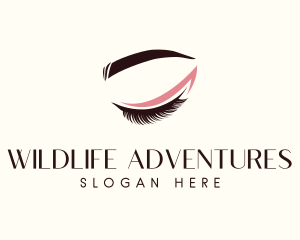 Eyelash Beauty Makeup logo design