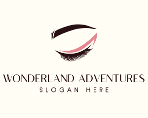 Eyelash Beauty Makeup logo design