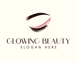 Beauty - Eyelash Beauty Makeup logo design