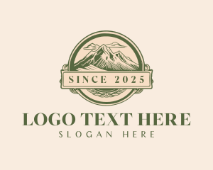 Explorer - Mountain Peak Exploration logo design