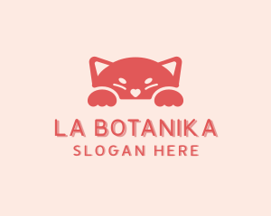 Kitten Cat Animal Logo