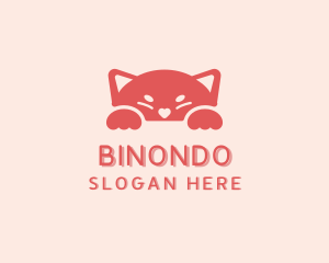 Siamese - Kitten Cat Animal logo design