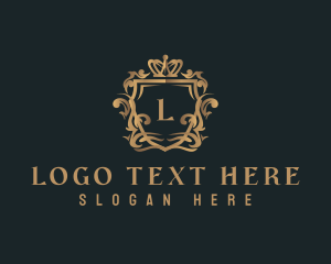 Luxurious - Royal Deluxe Jewelry logo design