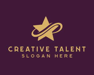 Talent - Mobius Strip Star Entertainment logo design
