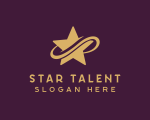 Talent - Mobius Strip Star Entertainment logo design