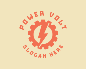 Voltage Gear Power logo design