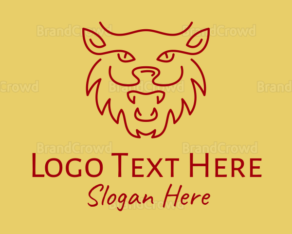 Chinese Zodiac Tiger Logo