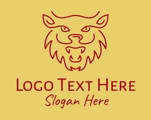 Asia - Chinese Zodiac Tiger logo design