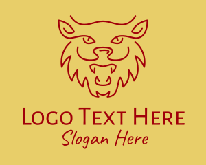 China - Chinese Zodiac Tiger logo design