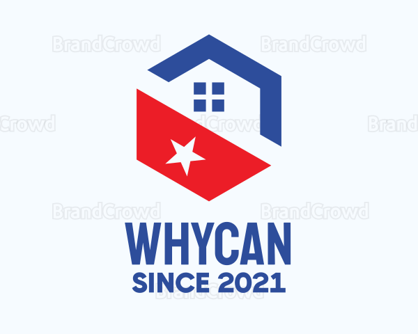 Hexagon Patriot Home Logo