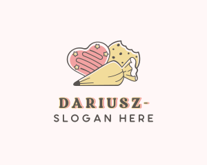 Heart - Heart Baking Cookies logo design