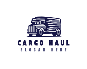 Delivery Truck Logistics logo design