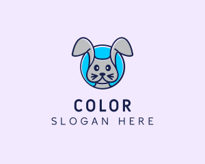 Character - Veterinary Rabbit Animal logo design