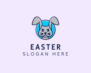 Veterinary Rabbit Animal logo design