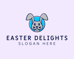 Veterinary Rabbit Animal logo design