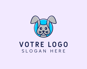 Rabbit - Veterinary Rabbit Animal logo design