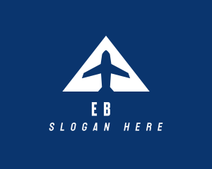 Aeroplane - Airplane Letter A logo design