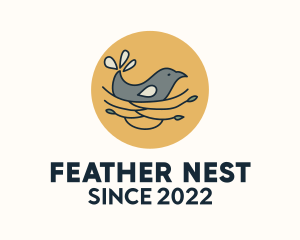 Bird Nest Veterinary  logo design